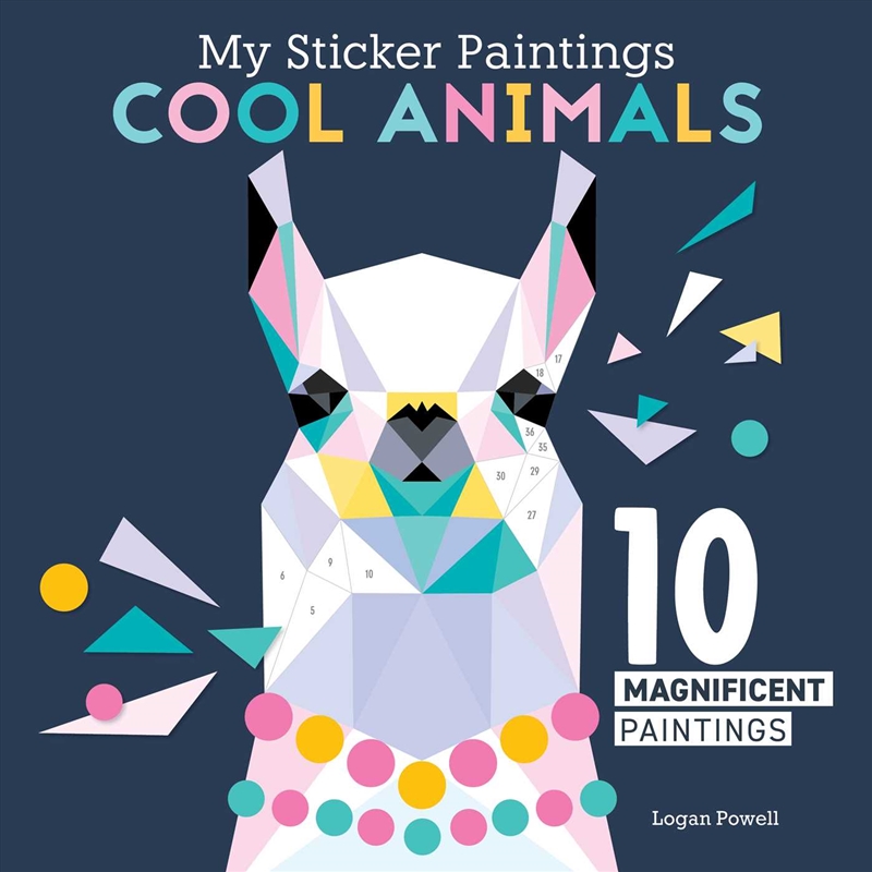 My Sticker Paintings: Cool Animals/Product Detail/Children