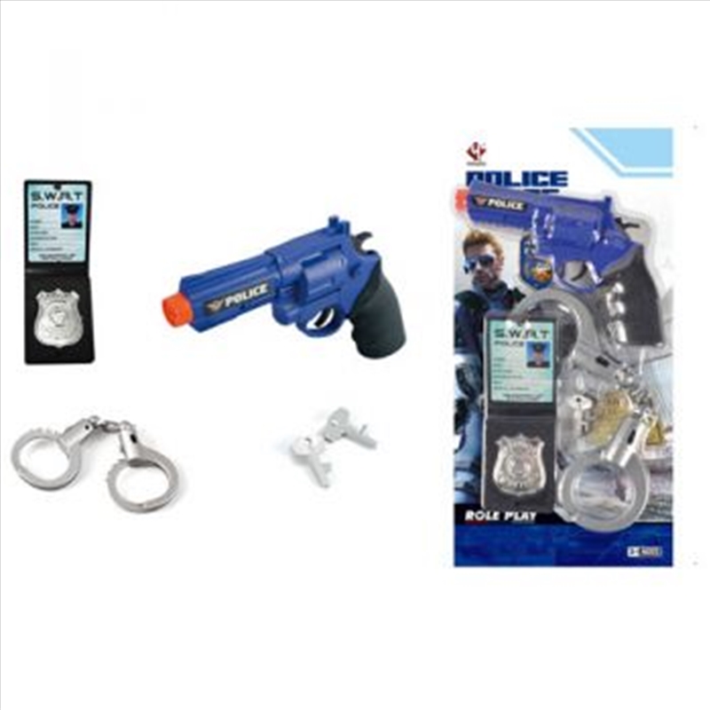 Police Force Gun, Cuffs & Badge Set/Product Detail/Toys