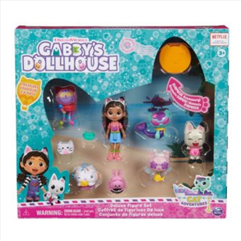 Gabby's Dollhouse  Deluxe Figure Set - Travelers Theme/Product Detail/Toys