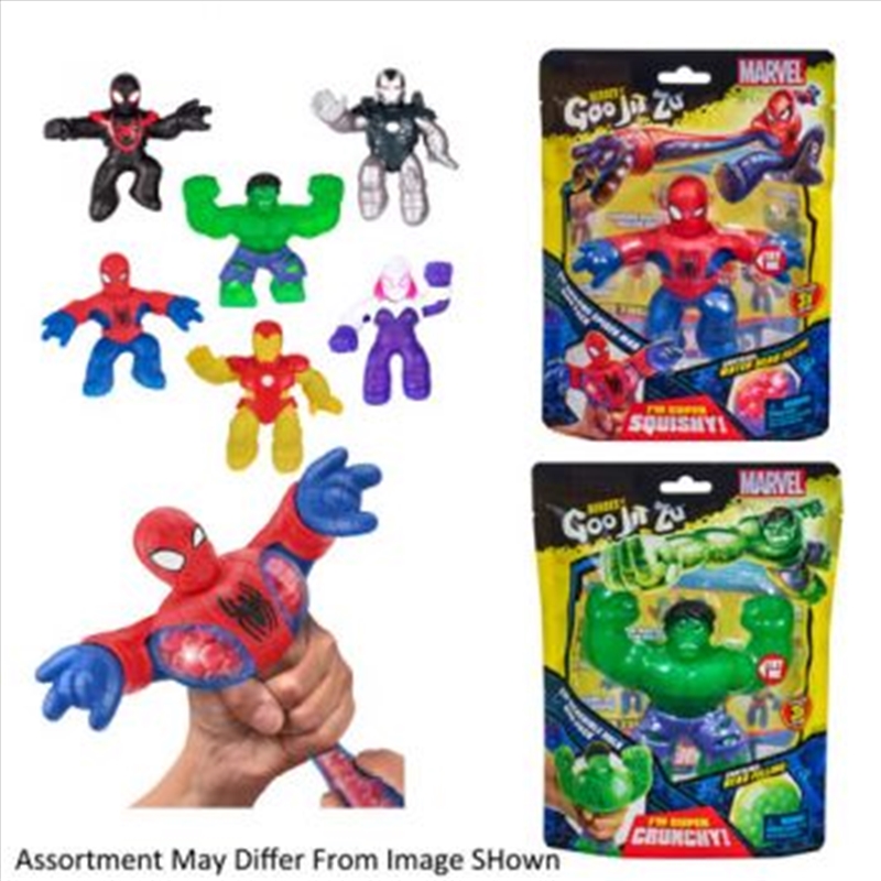 Heroes of Goo Jit Zu Marvel Series 6 Hero Pack assorted (Sent At Random)/Product Detail/Toys