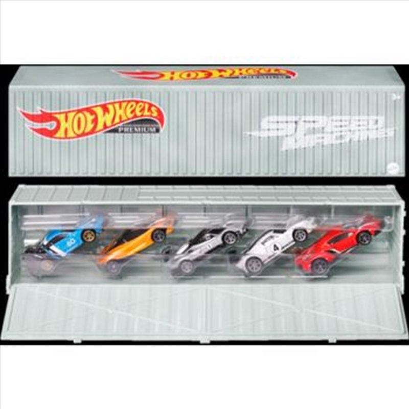 Hot Wheels Container Set - Speed Machines/Product Detail/Toys