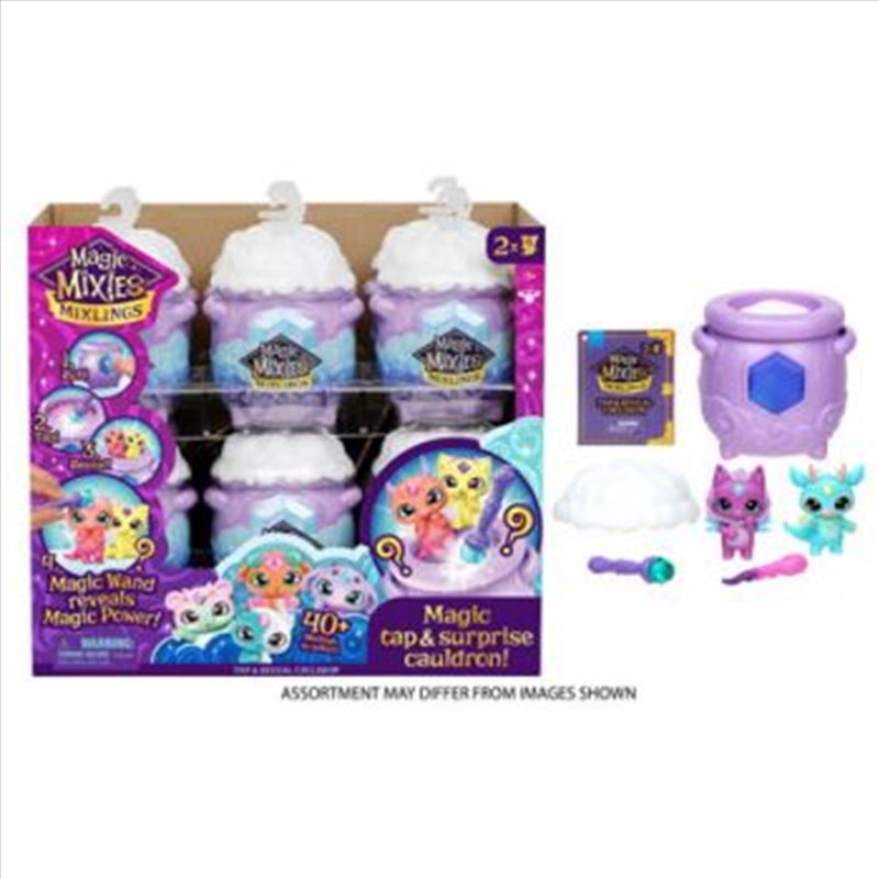 Magic Mixies Series 1 Mixlings Tap and Reveal Couldron 2 Pack assorted (Sent At Random)/Product Detail/Toys