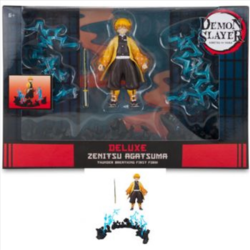 McFarlane Demon Slayer 5inch Deluxe Figure - Zenitsu with Thunder Breathing accessories/Product Detail/Figurines