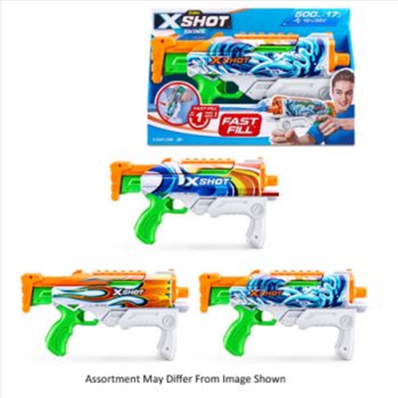 Zuru XSHOT Fast Fill Skins Water Gun - Hyperload Assorted/Product Detail/Toys