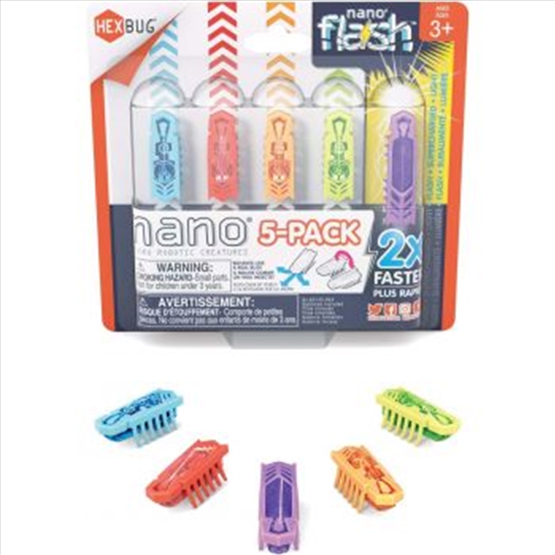 Hex Bug Flash Nano 5pk/Product Detail/Toys