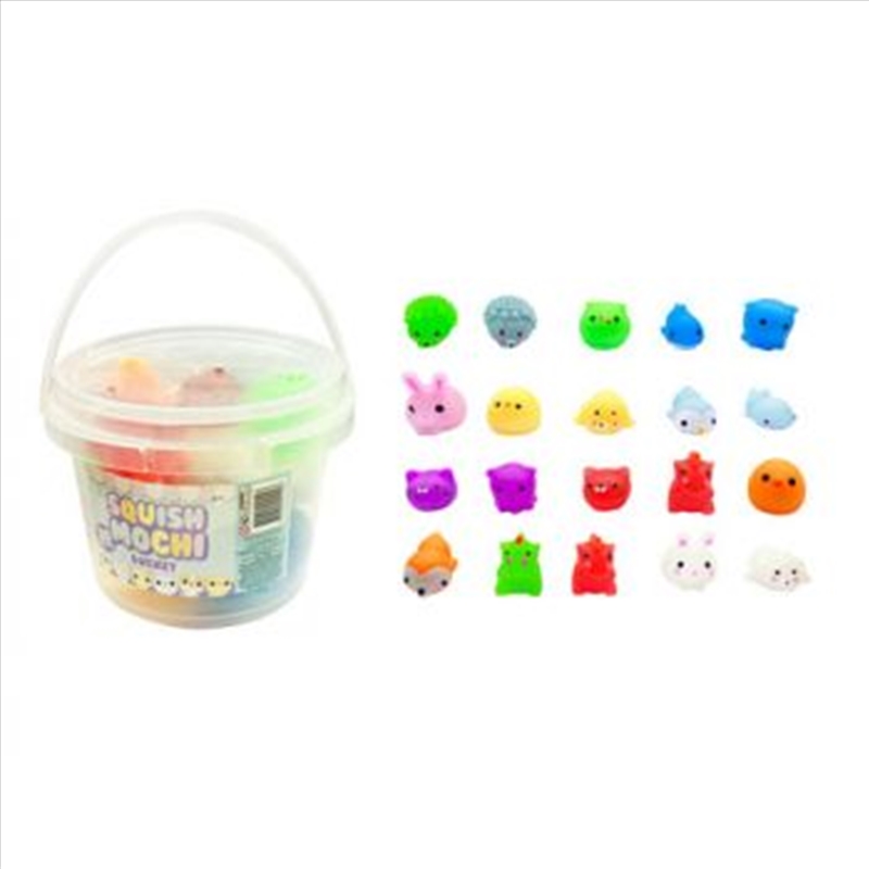 Squish Mochi Bucket 20pcs/Product Detail/Toys