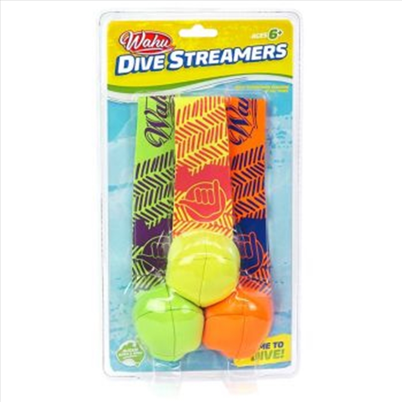 Wahu Dive Streamers 3pk/Product Detail/Outdoor and Pool Games