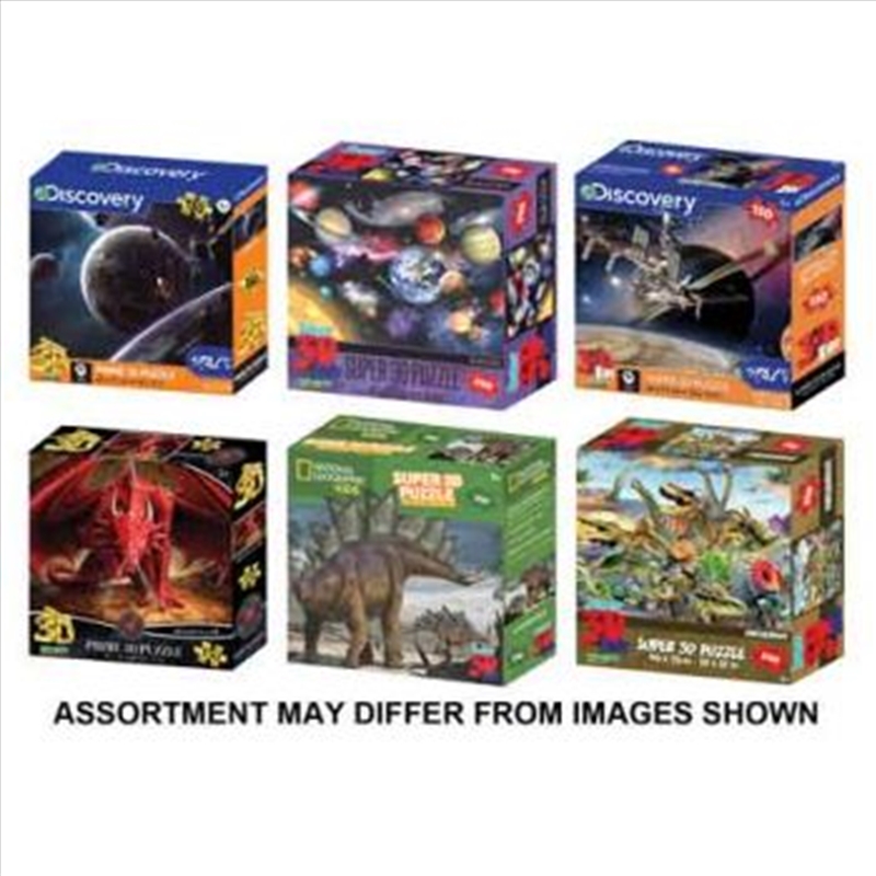 3D Super Prime 150pce Puzzle assorted B (Sent At Random)/Product Detail/Jigsaw Puzzles