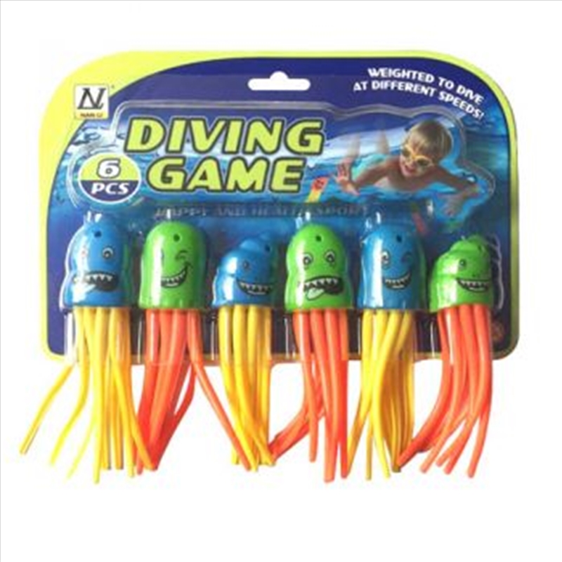 Diving Jellyfish 6pc/Product Detail/Outdoor and Pool Games