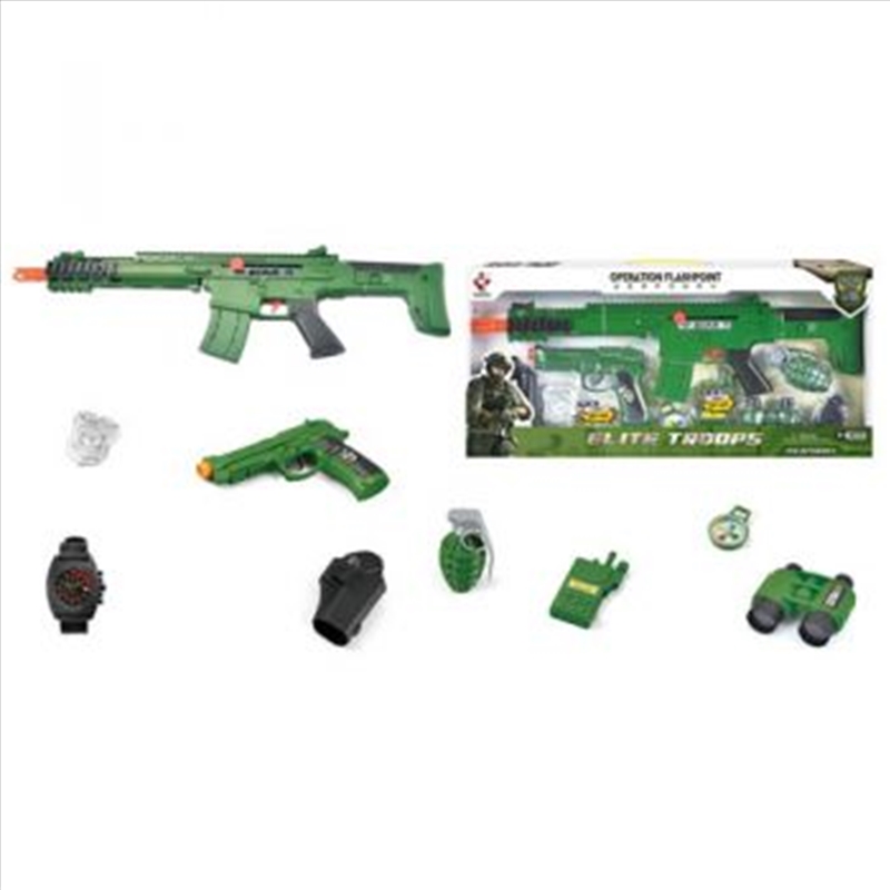 Elite Troops Weapon Playset 9pc/Product Detail/Toys