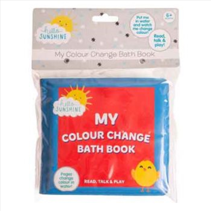 Hello Sunshine Colour Change Bath Book (Sent At Random)/Product Detail/Toys