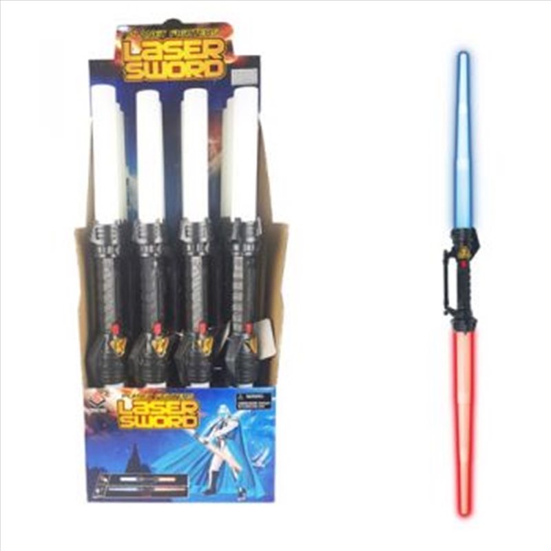 Laser Sword Handle Grip - Twin Rectractable Lights & Sounds (Sent At Random)/Product Detail/Toys