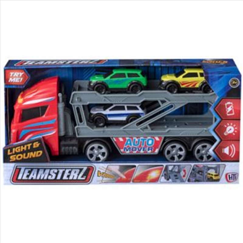 Teamsterz Lights & Sounds Car Tansporter with 3 Cars/Product Detail/Toys