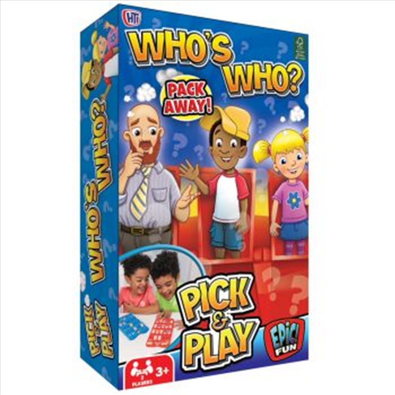 Travel Game Who's Who Pick & Play Game/Product Detail/Games