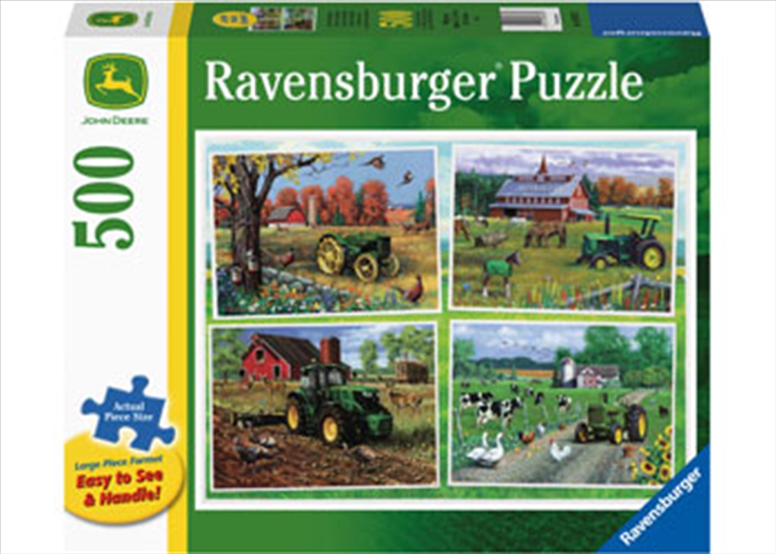 John Deere Classic Puzzle 500 Piece/Product Detail/Jigsaw Puzzles