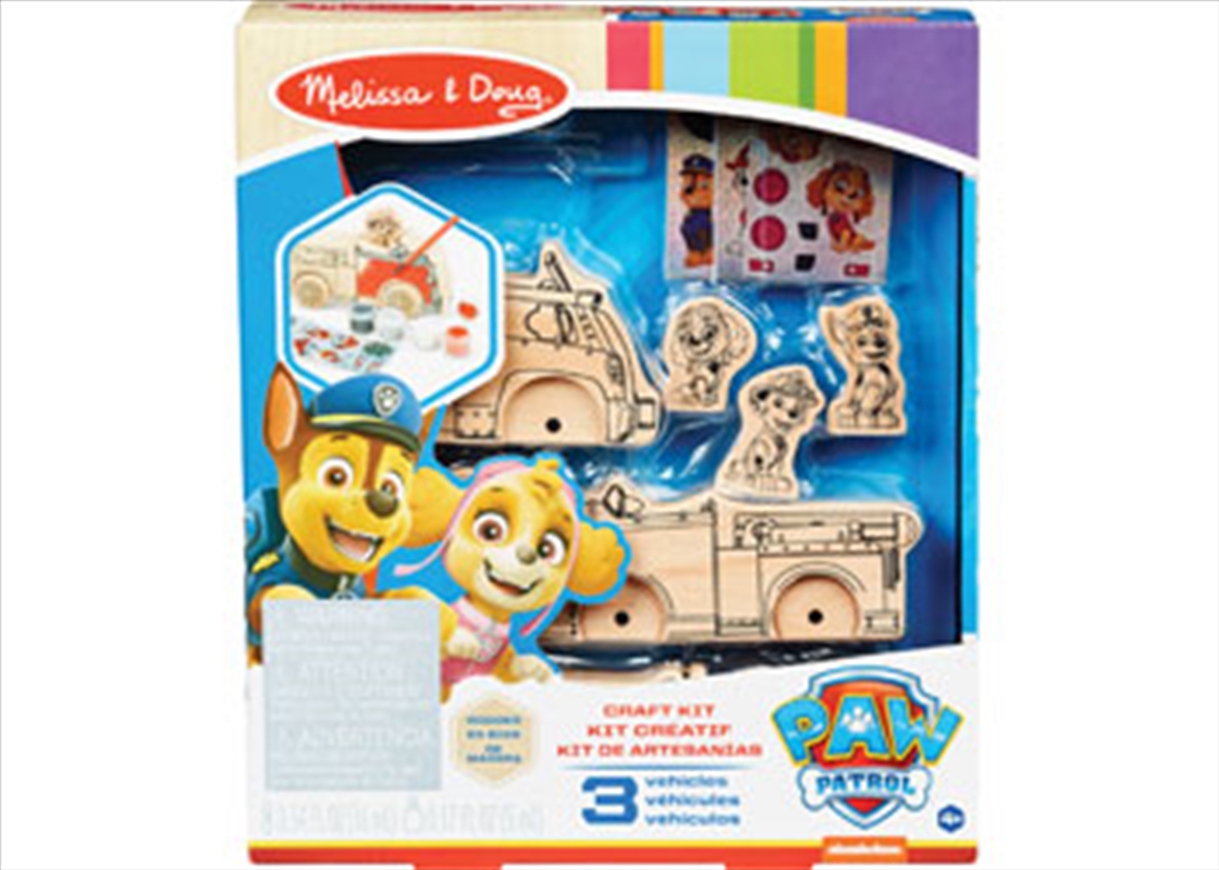 Paw Patrol - Dyo Wooden Vehicles Craft Kit/Product Detail/Arts & Craft