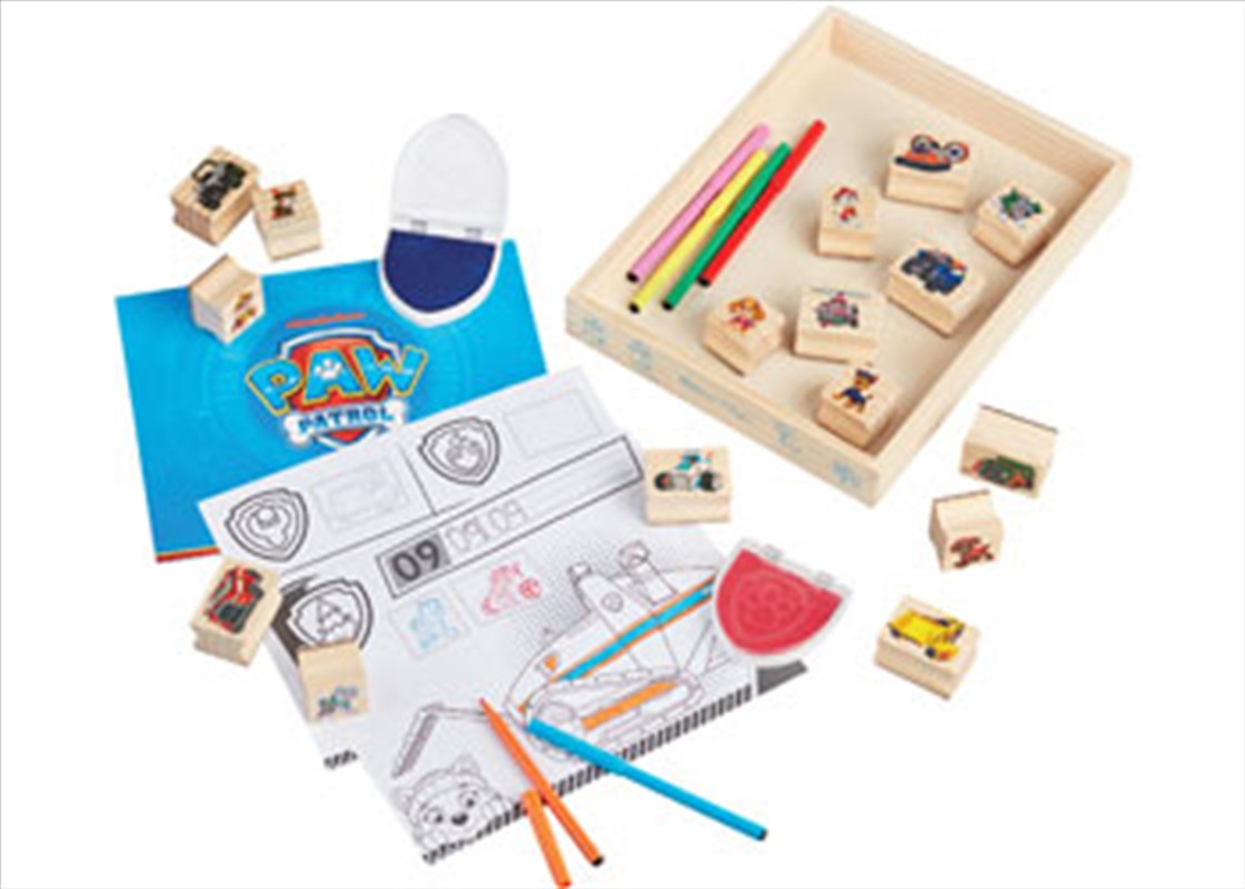 Paw Patrol - Wooden Stamps Activity Set/Product Detail/Arts & Craft