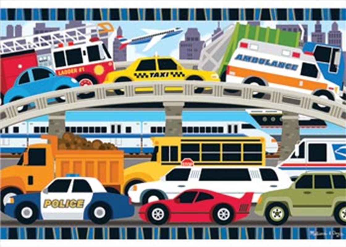 Traffic Jam Floor Puzzle - 24 Piece/Product Detail/Jigsaw Puzzles