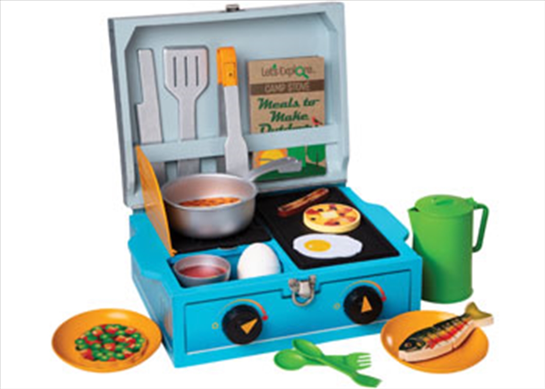 Let's Explore - Wooden Camp Stove Play Set/Product Detail/Toys