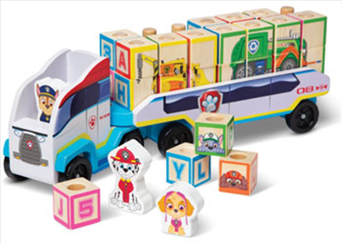 Paw Patrol - Abc Wooden Block Truck/Product Detail/Toys