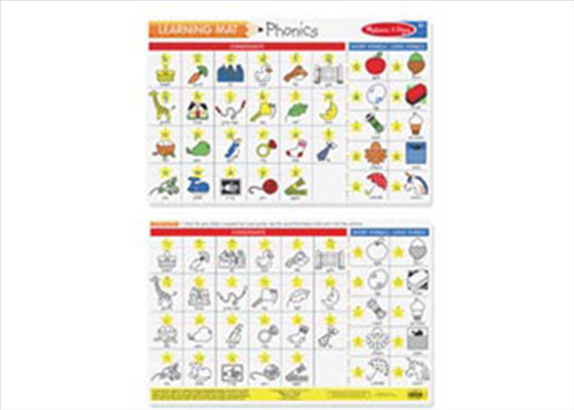 Phonics Write-A-Mat Bundle Of 6/Product Detail/Toys