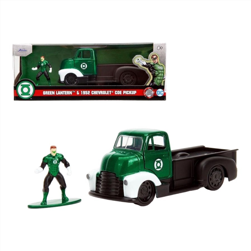 DC - 1952 Chevrolet COE Pickup with Green Lantern 1:32 Scale Diecast Figure/Product Detail/Figurines