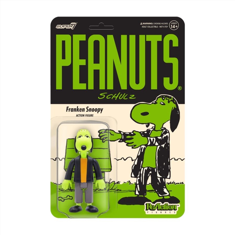 Peanuts - Franken-Snoopy ReAction 3.75" Action Figure/Product Detail/Figurines