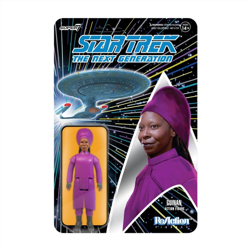 Star Trek: The Next Generation - Guinan ReAction 3.75" Action Figure/Product Detail/Figurines