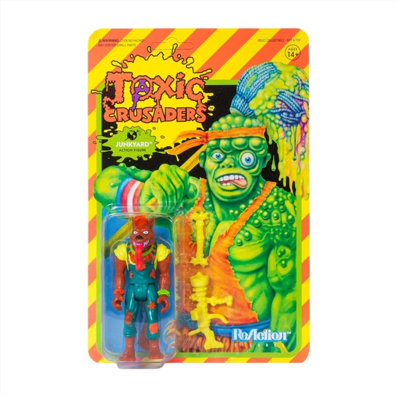 Toxic Crusaders - Junkyard ReAction 3.75" Action Figure/Product Detail/Figurines