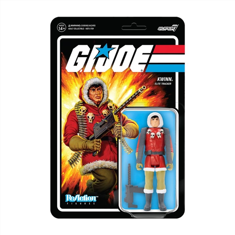 G.I. Joe - Kwinn ReAction 3.75" Action Figure/Product Detail/Figurines