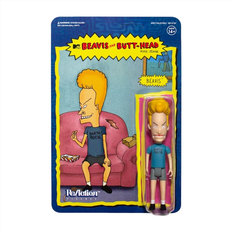 Beavis and Butt-Head - Beavis ReAction 3.75" Scale Action Figure/Product Detail/Figurines