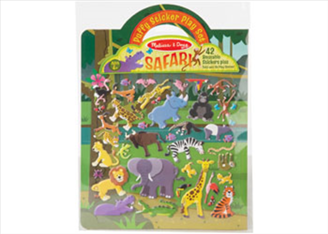 Reusable Puffy Sticker Play Set - Safari/Product Detail/Toys