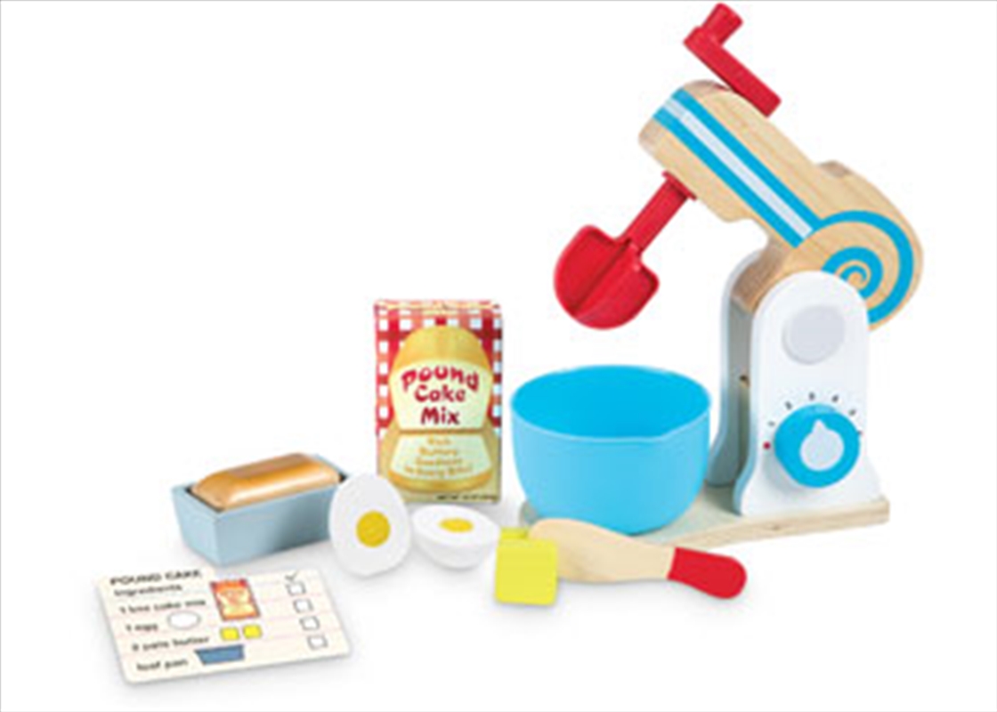 Wooden Make-A-Cake Mixer Set/Product Detail/Toys