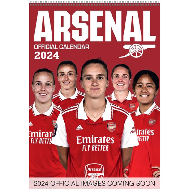 Arsenal Fc 2024 A3/Product Detail/Calendars & Diaries