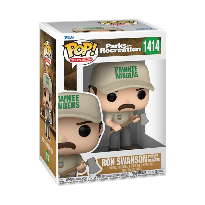 Parks & Recreation - Ron Swanson (Pawnee Rangers) Pop! Vinyl/Product Detail/TV