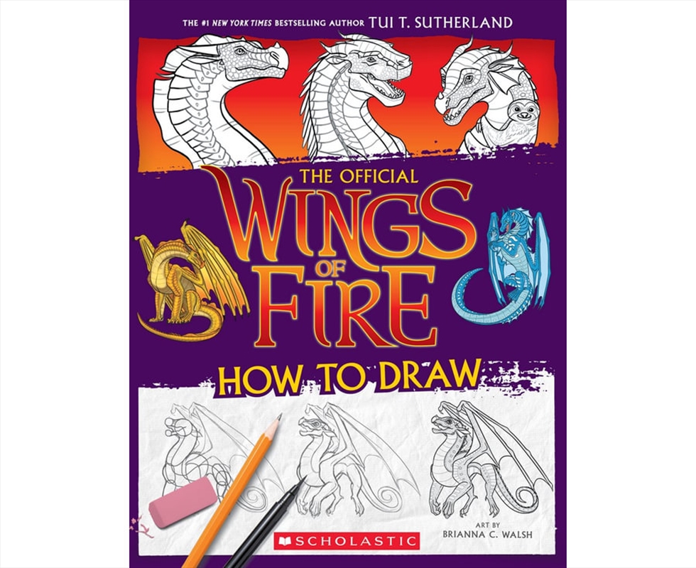 The Official Wings of Fire: How to Draw/Product Detail/Childrens