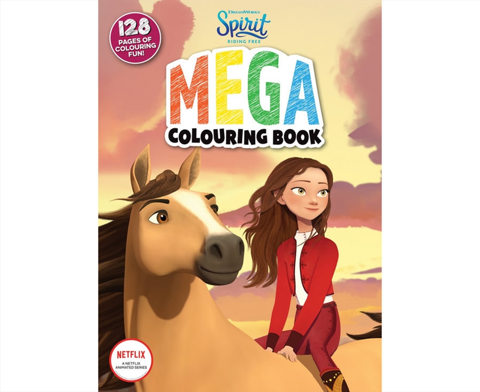 Spirit Riding Free: Mega Colouring Book (DreamWorks)/Product Detail/Kids Colouring