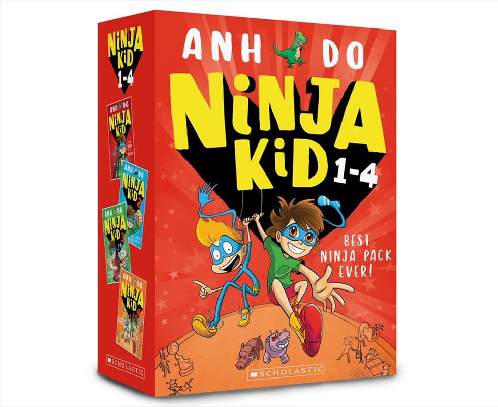 Ninja Kid 1-4: Best Ninja Pack Ever!/Product Detail/General Fiction Books