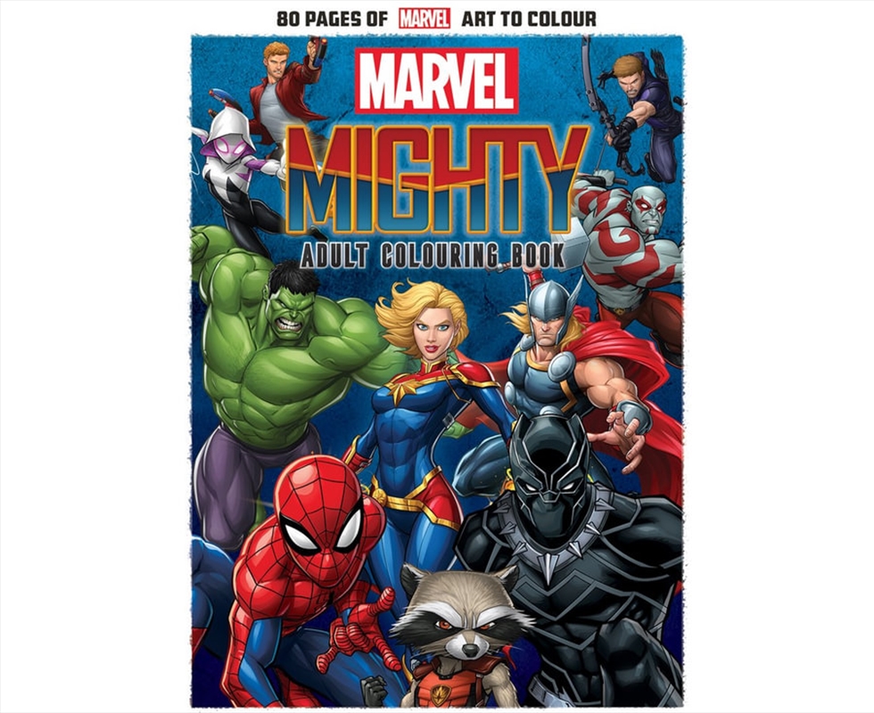 Marvel: Mighty Adult Colouring Book/Product Detail/Kids Colouring