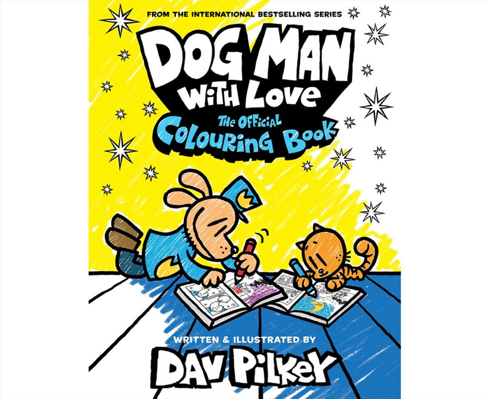 Dog Man With Love: The Official Colouring Book/Product Detail/Childrens