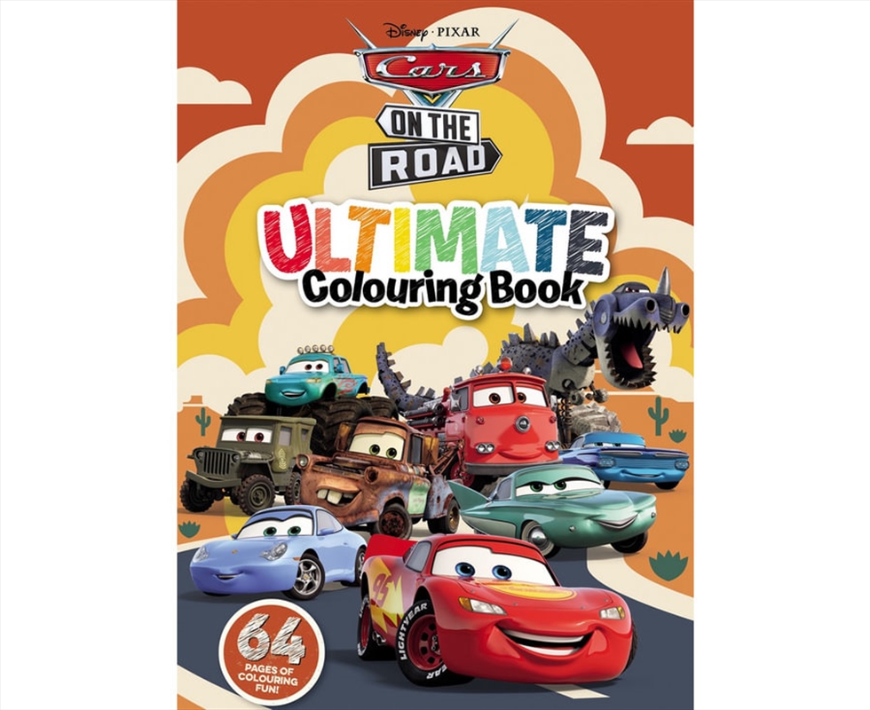 Cars On the Road: Ultimate Colouring Book (Disney Pixar)/Product Detail/Kids Colouring