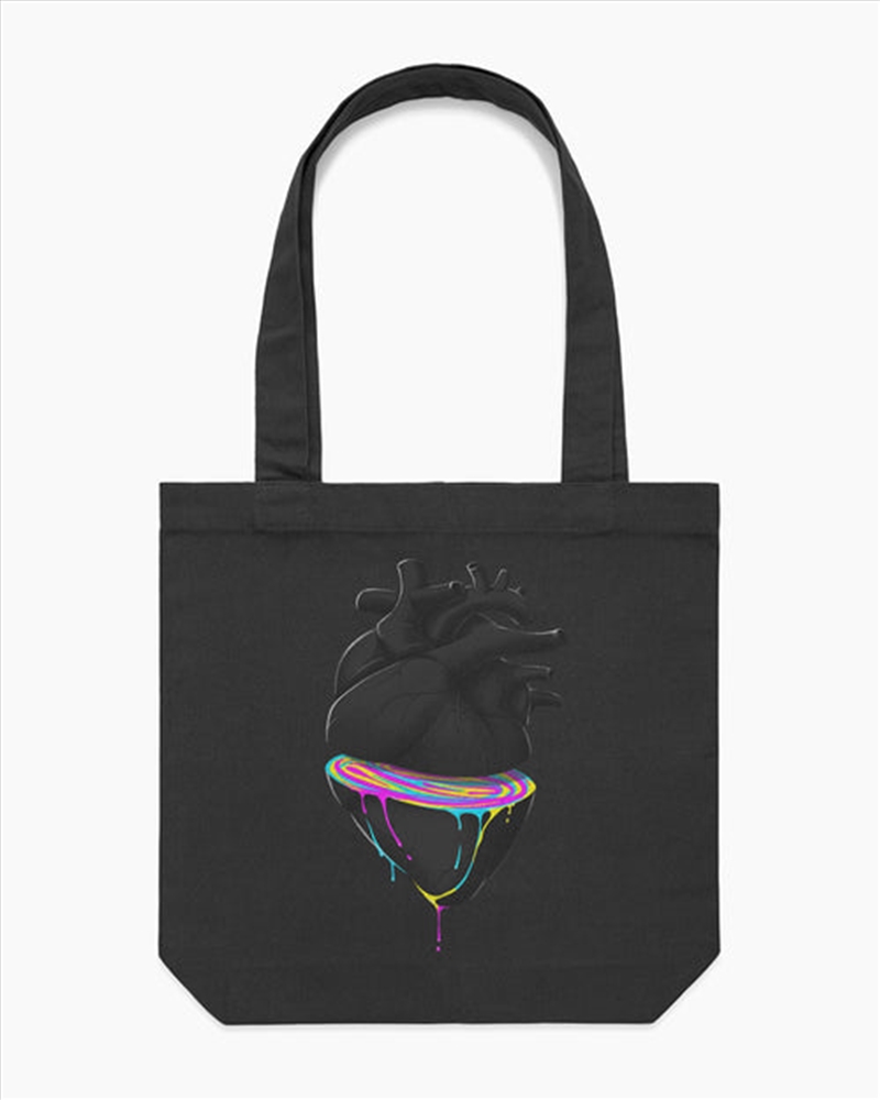 Bleeding Heart Tote Bag - Black/Product Detail/Bags