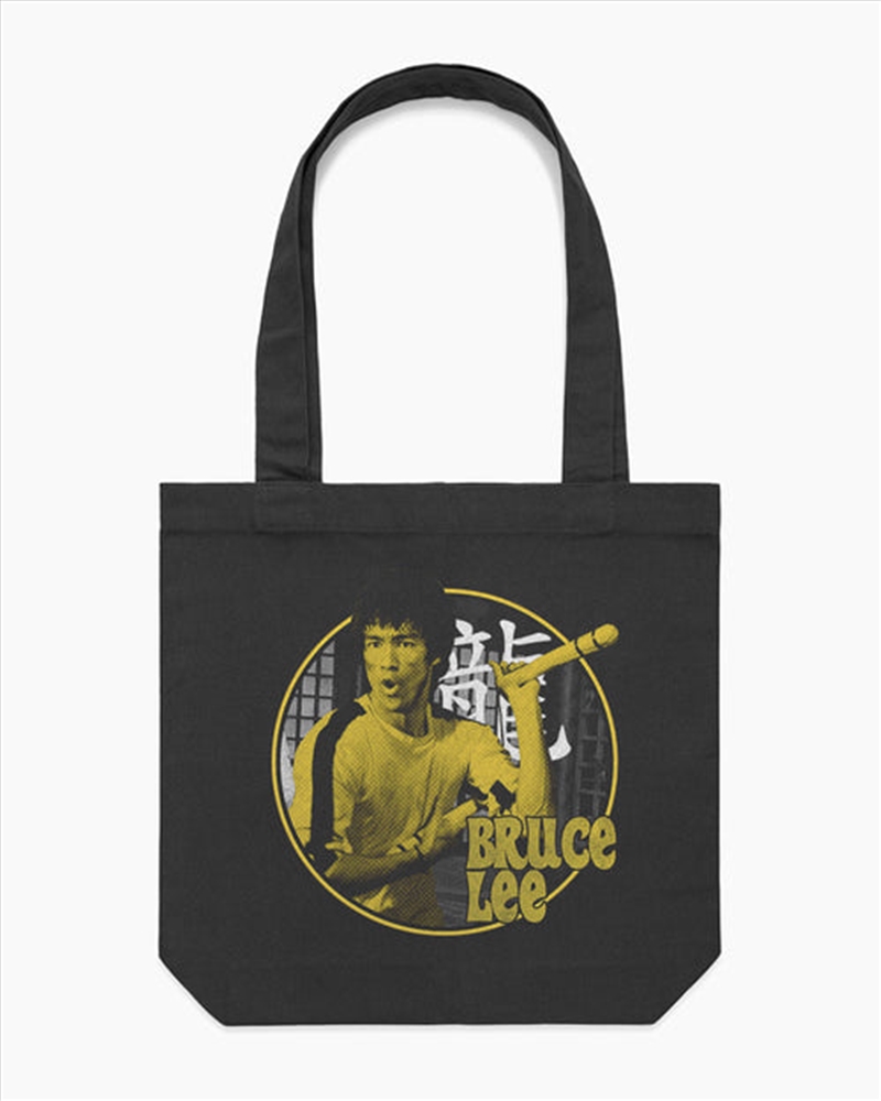Bruce Lee The Game Tote Bag - Black/Product Detail/Bags