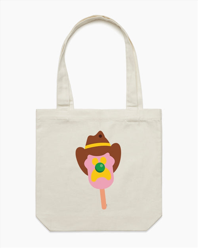 Bubble Obill Head Tote Bag - Natural/Product Detail/Bags