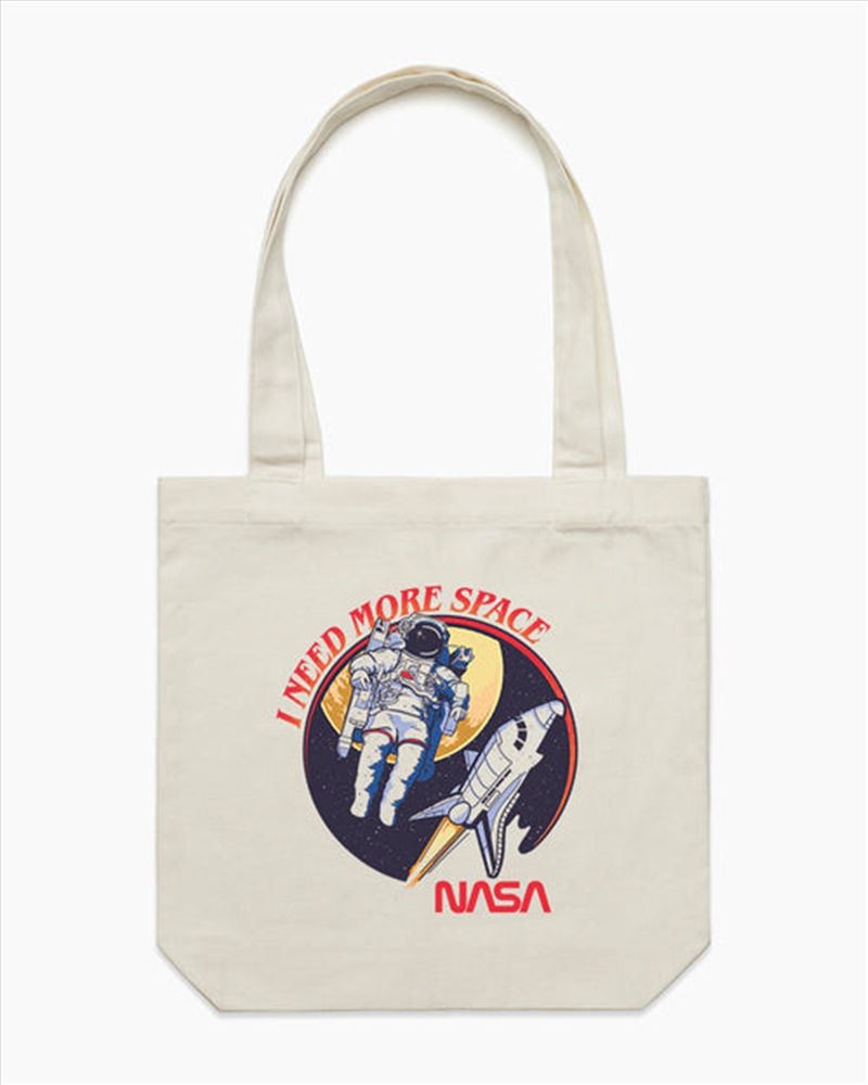 Nasa I Need More Space Tote Bag - Natural/Product Detail/Bags