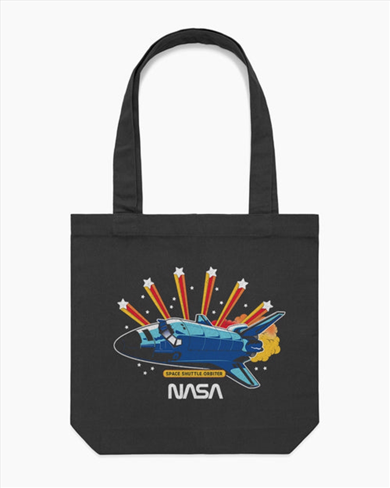 Nasa Space Shuttle Orbiter Tote Bag - Black/Product Detail/Bags