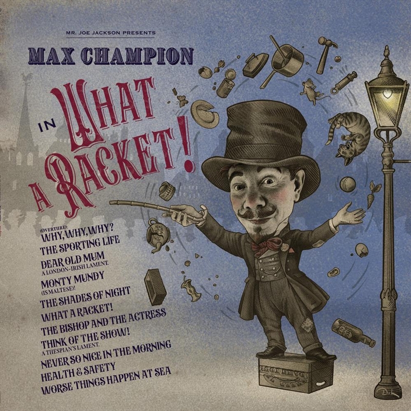 Mr. Joe Jackson Presents: Max Champion "What A Racket"/Product Detail/Rock/Pop