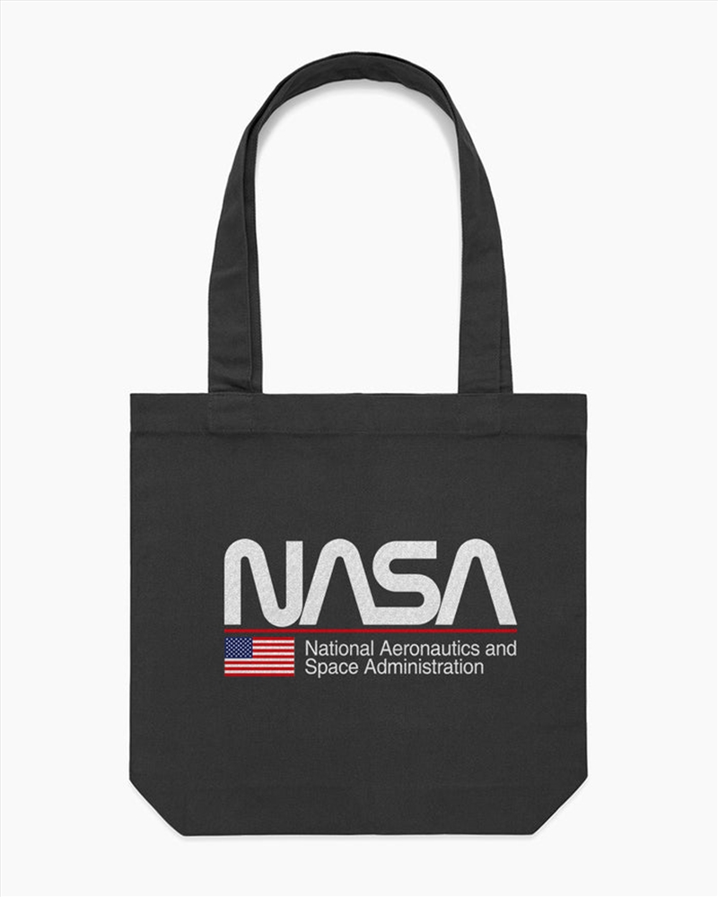 Nasa Us Tote Bag - Black/Product Detail/Bags