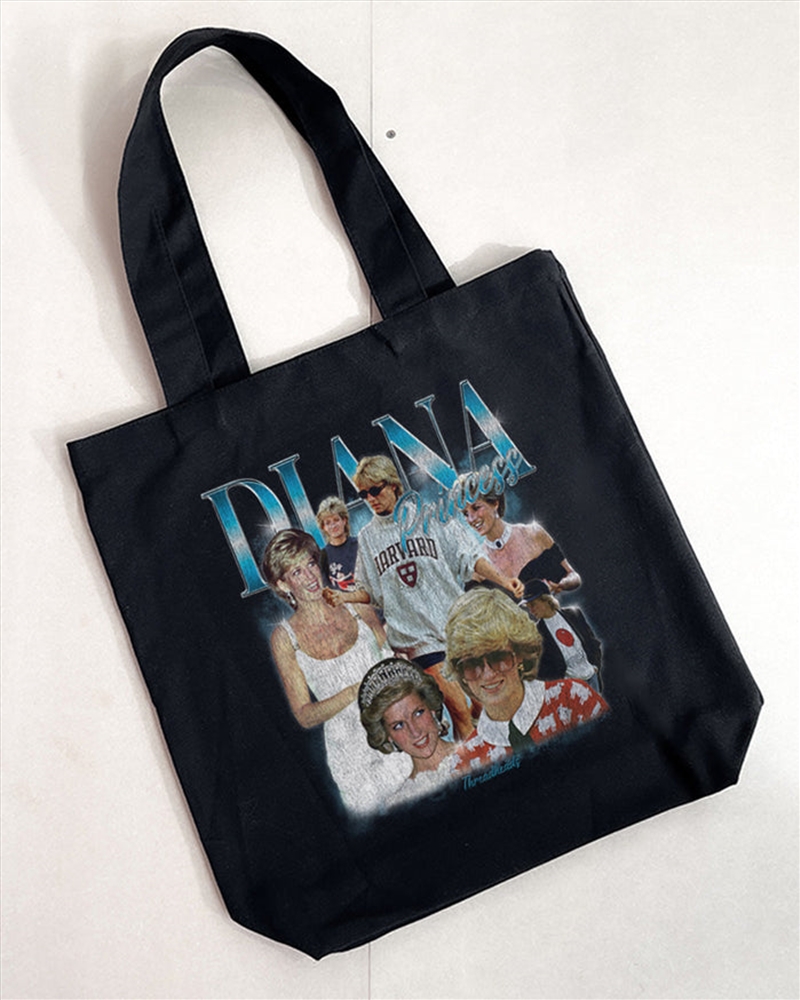 Buy Princess Diana Tote Bag - Black Online | Sanity