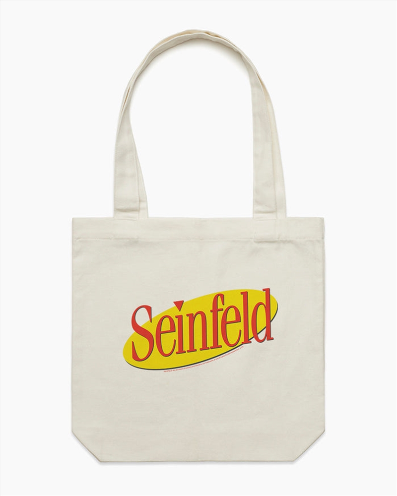 Seinfeld Logo Tote Bag - Natural/Product Detail/Bags